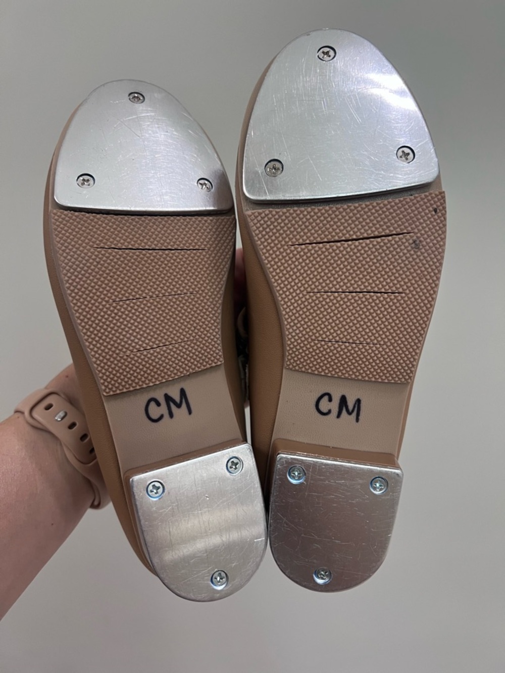 Stelle Kids Tan Tap Shoes - Picture 5 of 5